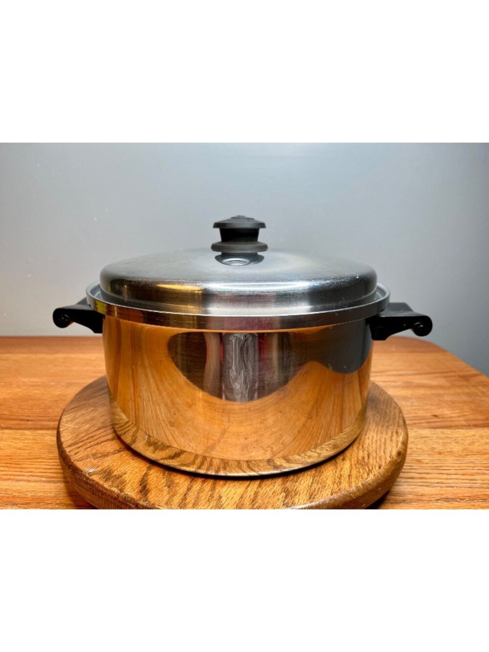 6.5 QT Saladmaster Stainless Steel Stockpot Dutch Oven with Vapo Lid Induction C